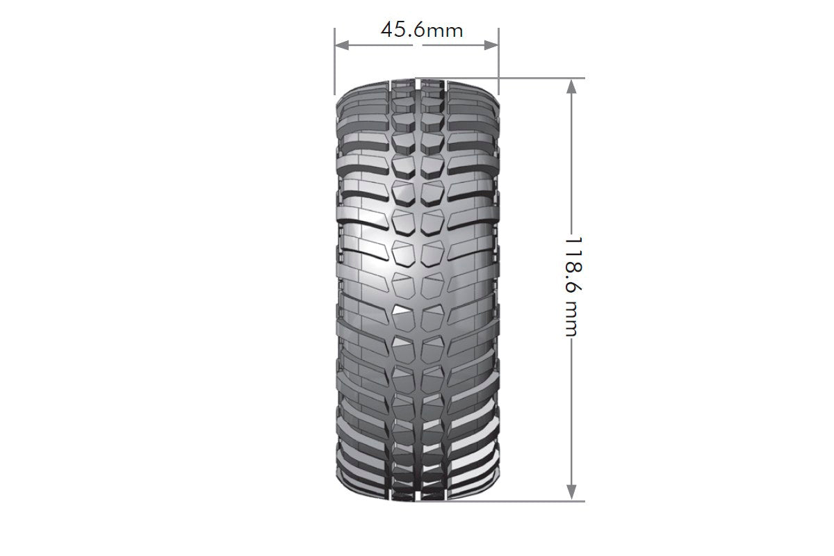 CR-Ardent 1/10 1.9" Crawler Tires, Super Soft, Front/Rear (2)