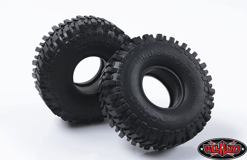 RC4WD 1.55" Mud Slingers Advanced X3 Offroad Tire 4.11" OD (2)