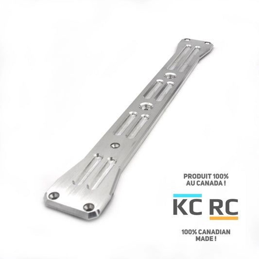 KC RC Skid Plate 7075 T6 ( 6.35mm ) For Mojave 4s