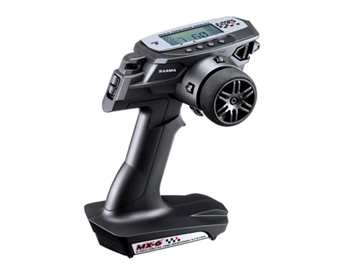 Sanwa/Airtronics MX-6 FH-E 3-Channel 2.4GHz Radio System w/RX-391W 3-Channel Receiver