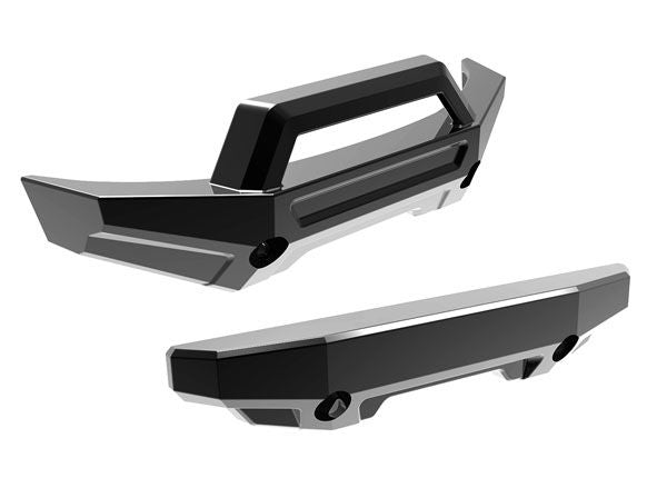 Traxxas Bumper, front (1)/ rear (1)