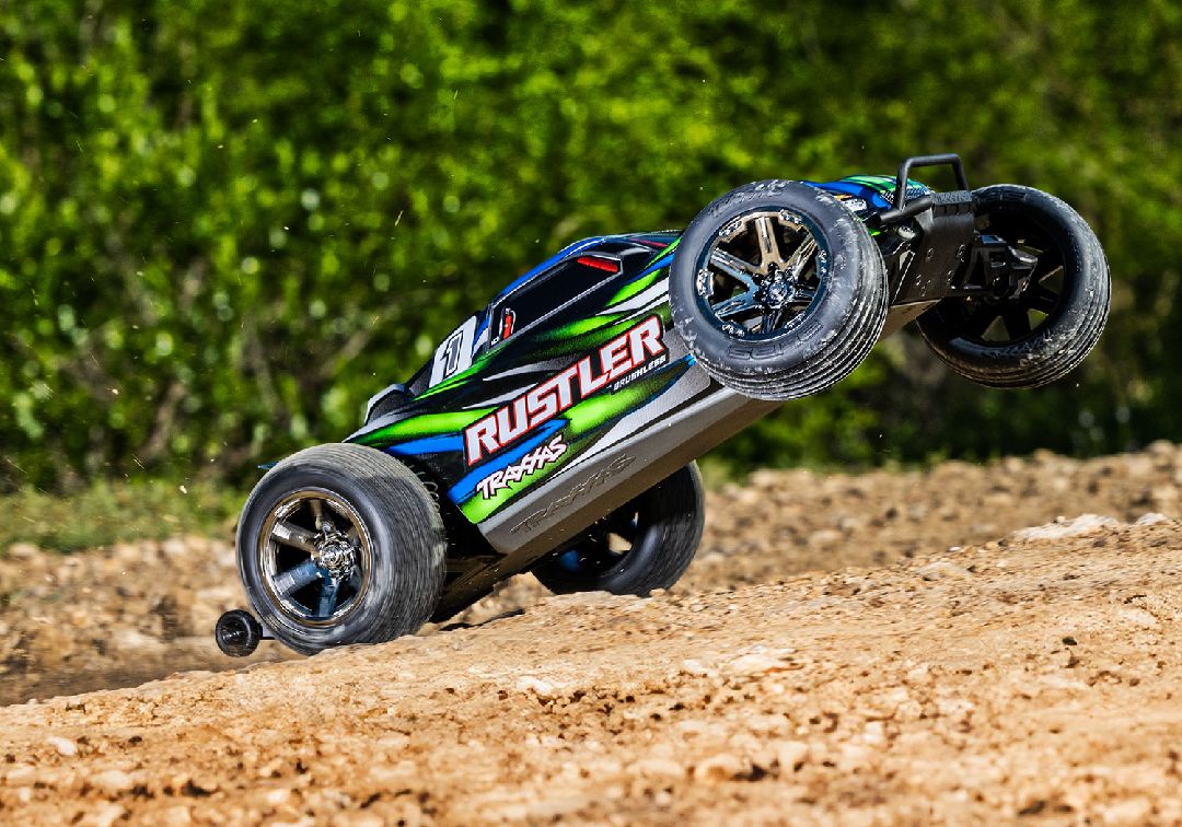 Traxxas 1/10 Rustler 2WD BL-2S Clipless