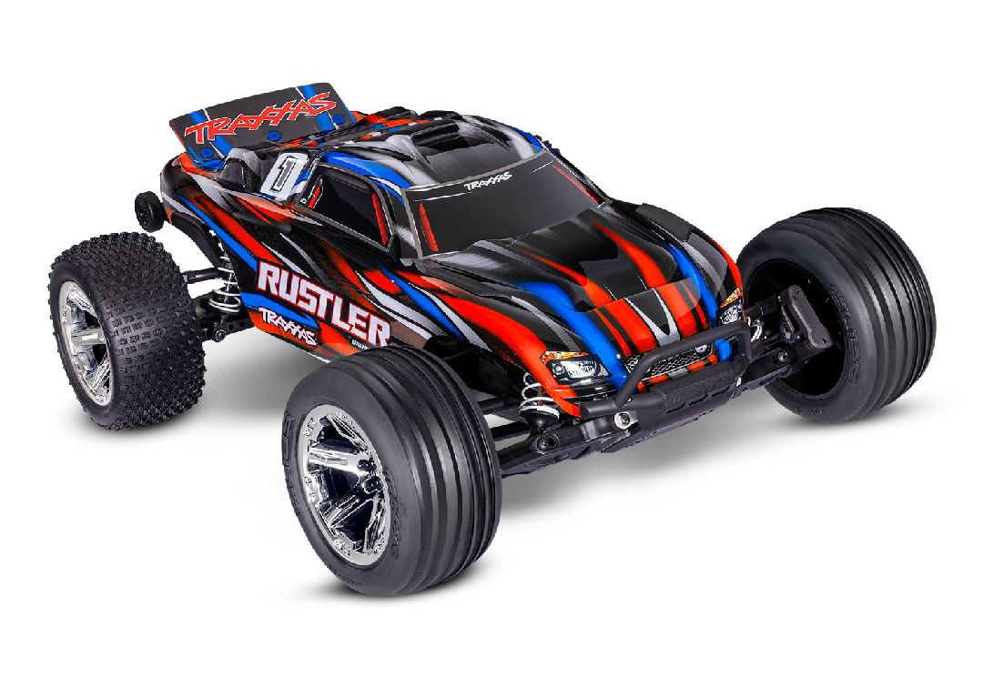 Traxxas 1/10 Rustler 2WD BL-2S Clipless