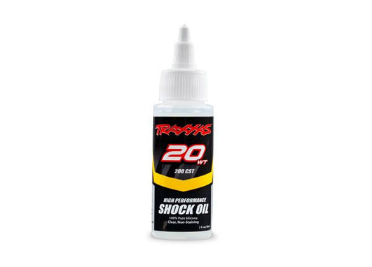 Traxxas Oil, shock (20 wt, 200 cSt, 60cc) (silicone)