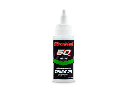 Traxxas Oil, shock (50 wt, 600 cSt, 60cc) (silicone)