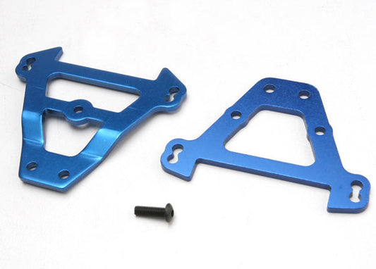 Traxxas Bulkhead tie bars, front & rear (anodized aluminum)