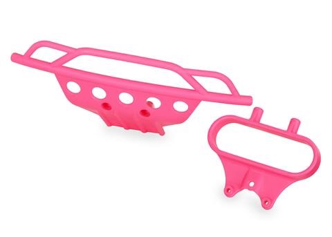 Traxxas Slash Bumper with Mount (Rear) (Pink)