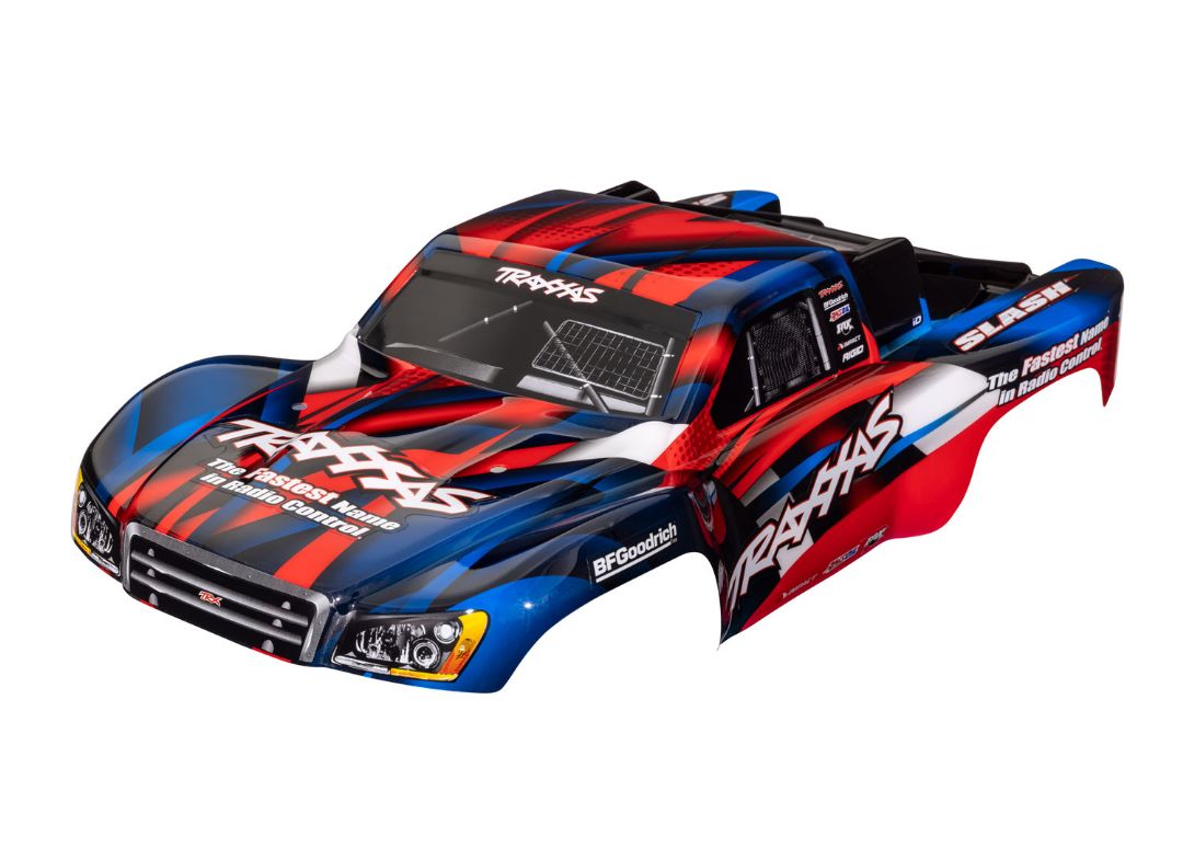 Traxxas Body, Slash 2WD Blue (Painted, Decals Applied)