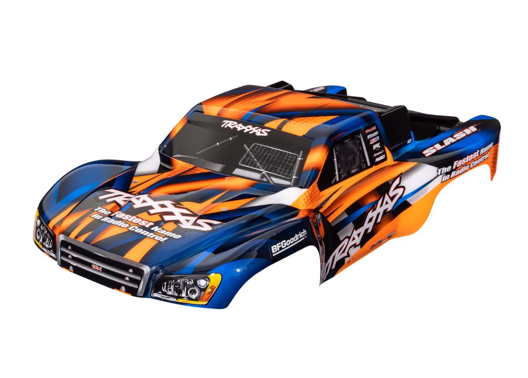 Traxxas Body, Slash 2WD Blue (Painted, Decals Applied)