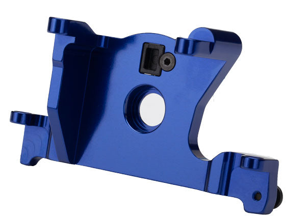 Traxxas Motor mount, 6061-T6 aluminum (blue-anodized)