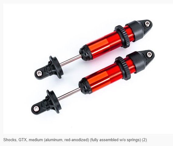 Traxxas Shocks, GTX, Medium  (2)