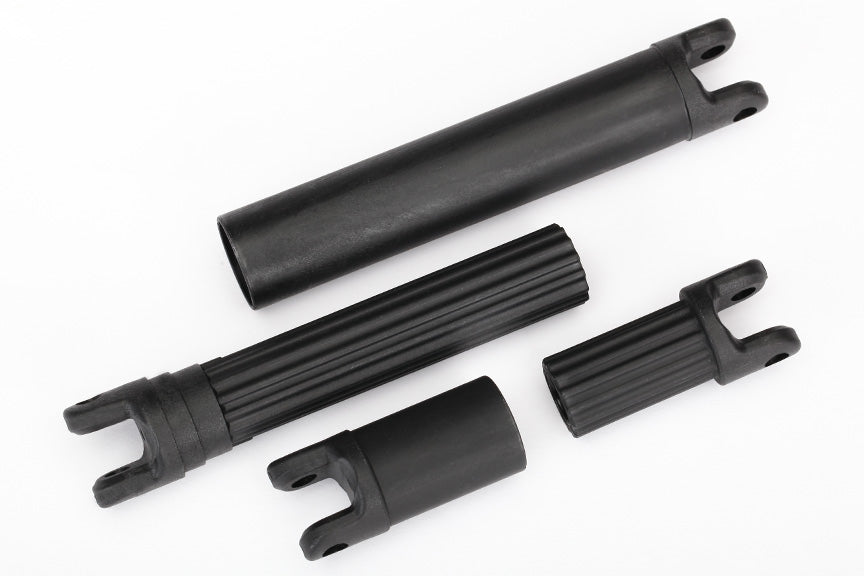 Traxxas Half shafts, center (internal splined (2)/ external splined (2)) (plastic parts only)