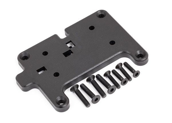 Traxxas Mounting Plate, Winch/ 3x15mm CCS (4)/ 2.5x12mm CCS (4)