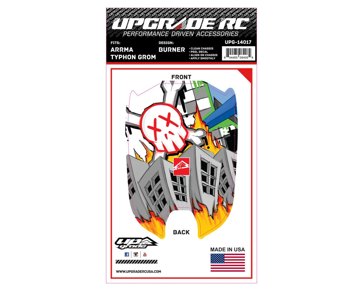 UpGrade RC Chassis Protector for ARRMA™ Typhon Grom