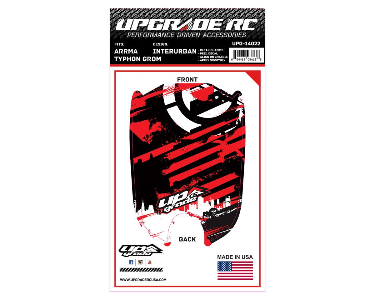 UpGrade RC Chassis Protector for ARRMA™ Typhon Grom