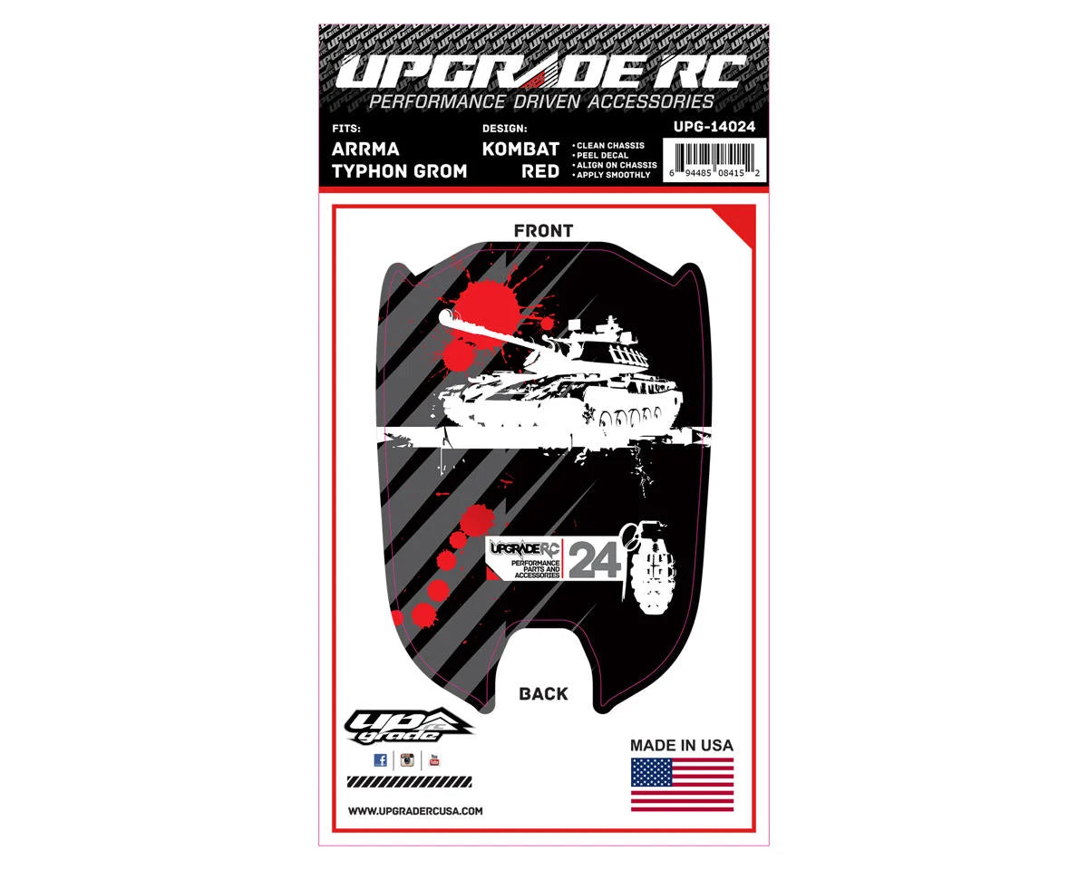 UpGrade RC Chassis Protector for ARRMA™ Typhon Grom