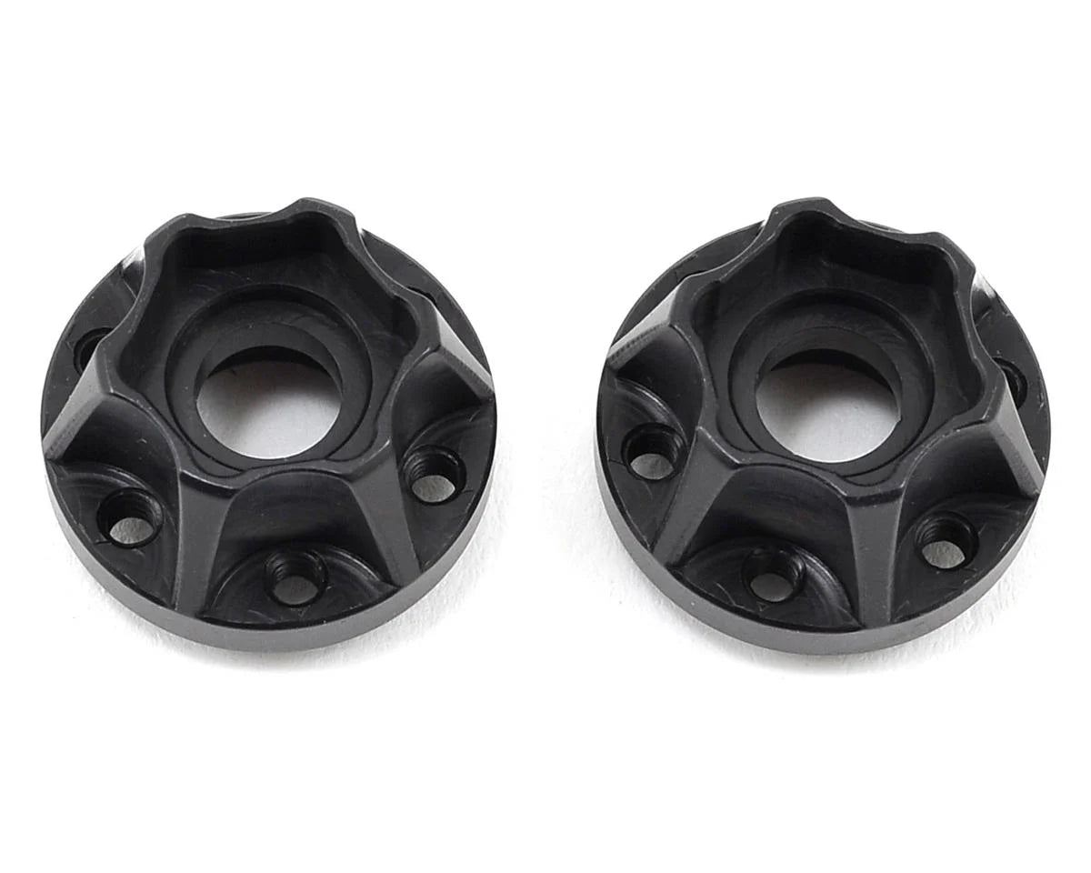 Vanquish Products SLW 475 Hex Hub Set (Black) (2) (0.475" Width)