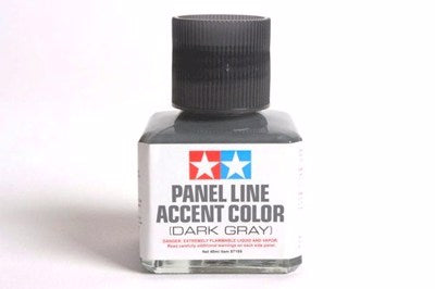 Panel Line Accent Color Dark Gray - Tamiya Enamel Paint