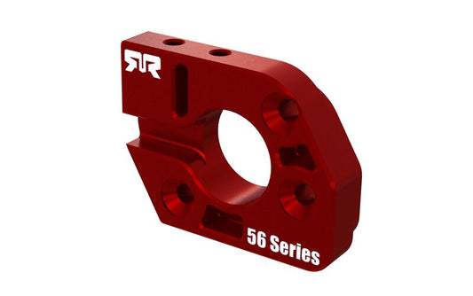 Aluminum Motor Plate 56 Series Red