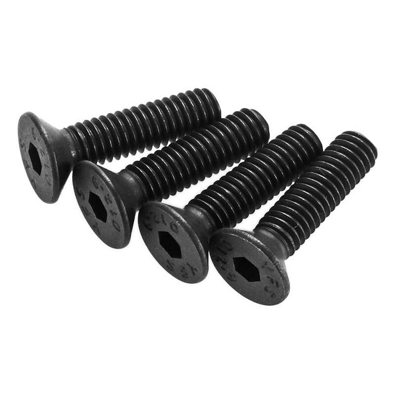 Flat Head Hex Machine Screw 4x16mm (4)