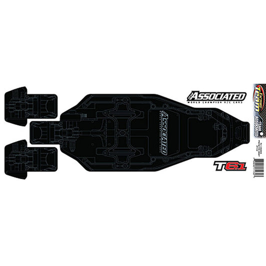 Factory Team Chassis Protective Sheet printed: T6.1