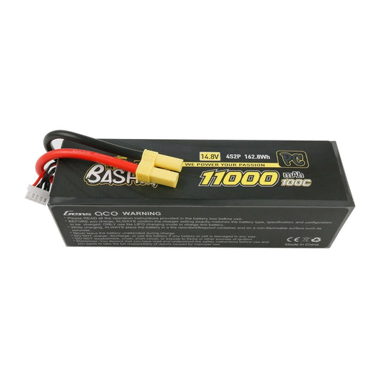 Gens Ace Bashing 11000mAh 4S2P 14.8V 100C LiPo EC5 Plug