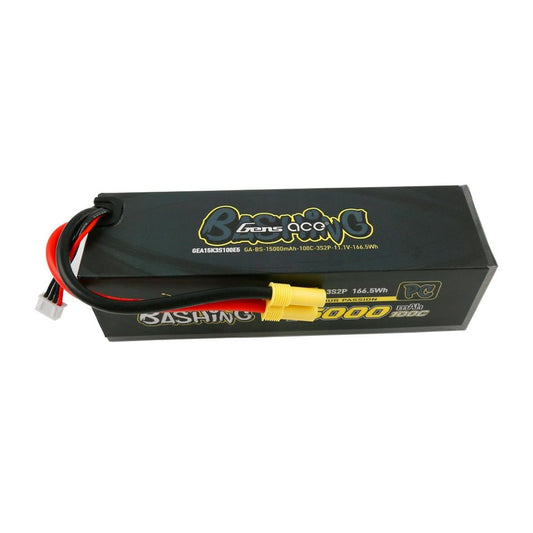 Gens Ace Bashing 15000mAh 3S2P 11.1V 100C LiPo EC5 Plug