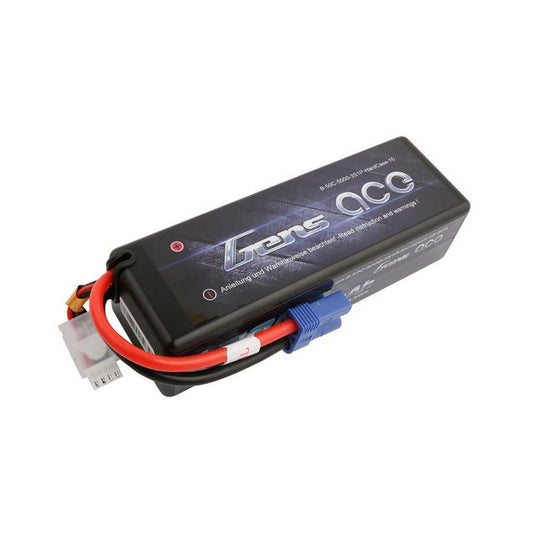 Gens Ace 5300mAh 3S1P 11.1V 60C LiPo EC5 Plug Hard Case