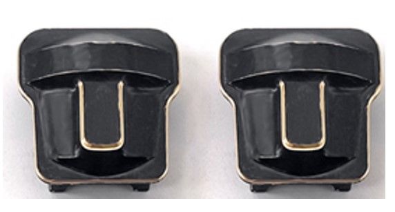 Hobby Details Brass Differential Covers, Traxxas TRX-4M (2)