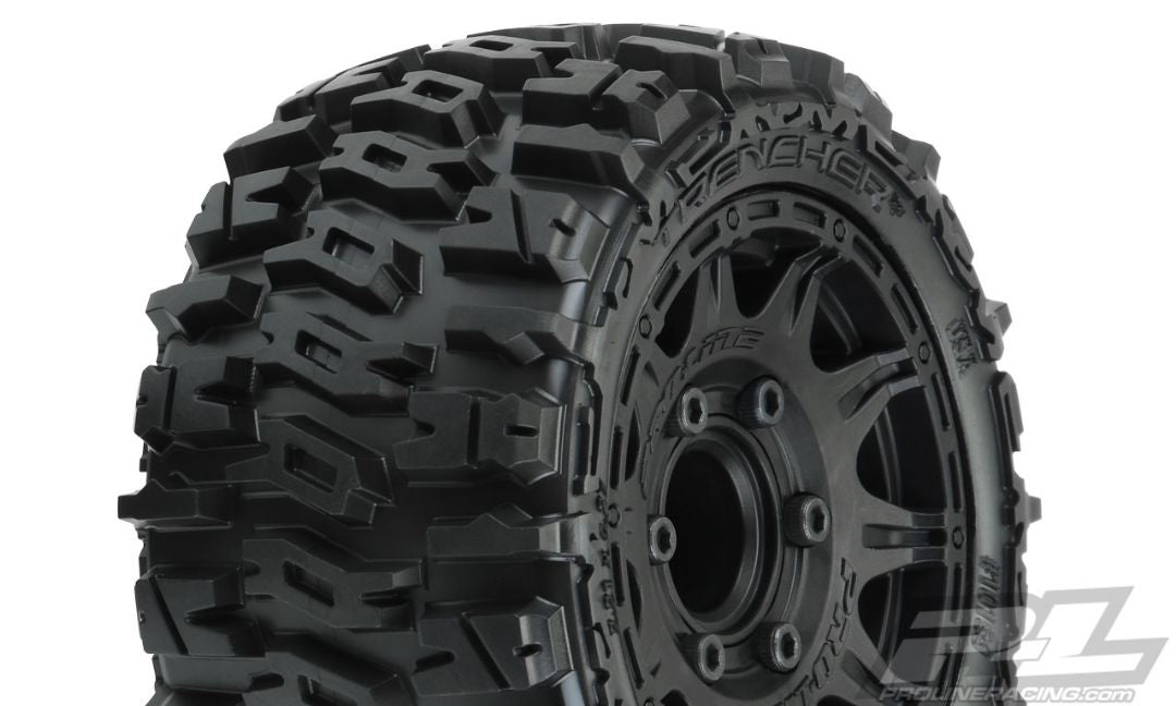 Pro-Line Trencher LP 2.8" MTD Raid Black 6x30 F/R