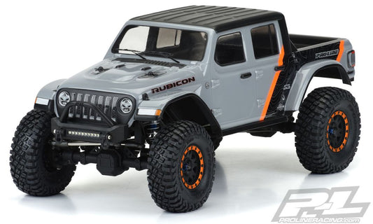 Pro Line 2020 Jeep Gladiator Clear Body 12.3" WB Crawlers