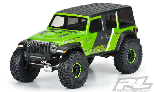 Pro Line Jeep Wrangler JL Unlimited Rubicon Clear Body for 12.3