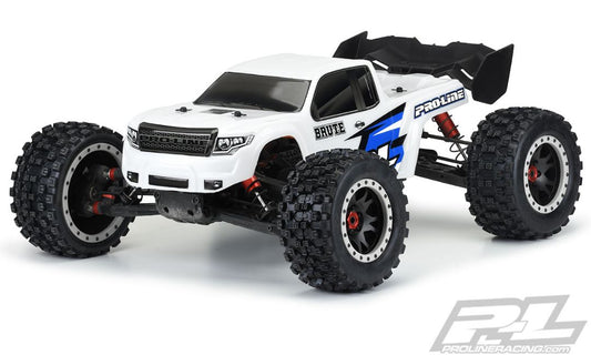 Pro-Line Pre-Cut Brute Bash Armor (White) Body for ARRMA Kraton 8S