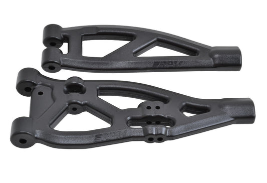 RPM ARRMA Kraton/Outcast Front Upper & Lower Suspension Arm Set (Black)