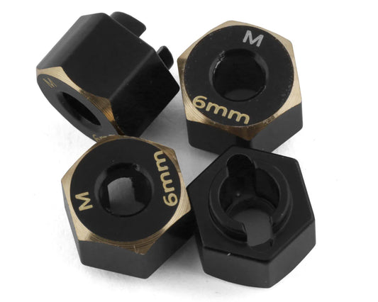 Samix TRX-4M Brass Hex Adapter (6mm)