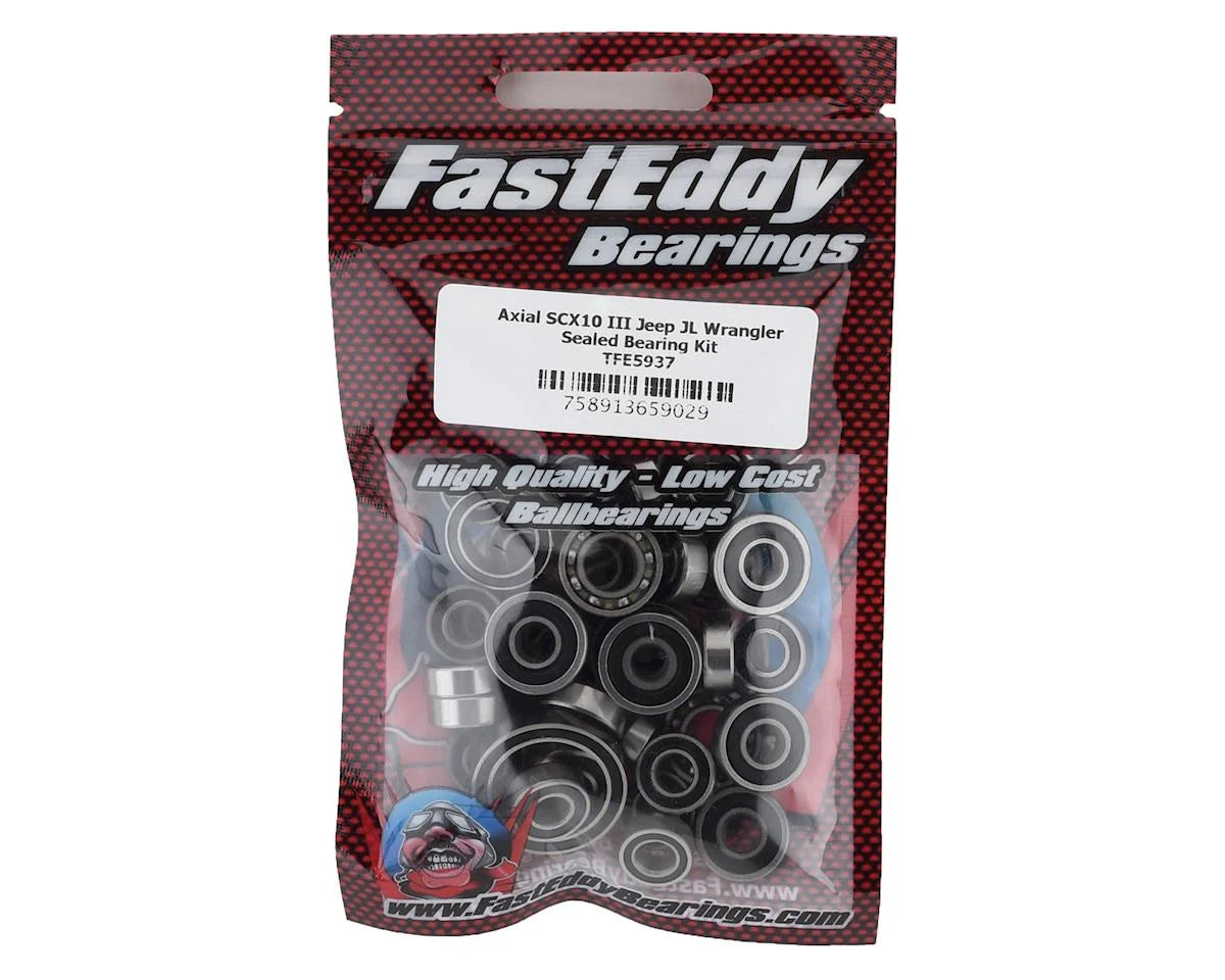 FastEddy Axial SCX10 III Jeep JLU Wrangler Kit Sealed Bearing Kit