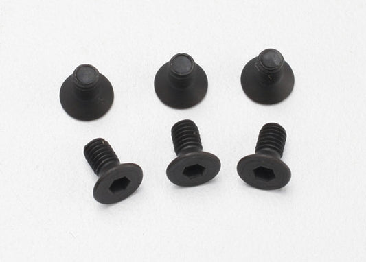 Traxxas 3x6mm Flat Head Machine Hex Screw (6)