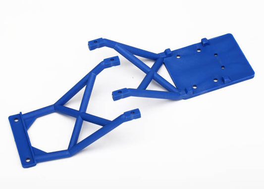 Traxxas Front & Rear Skid Plate (Blue) (Son-uva Digger)