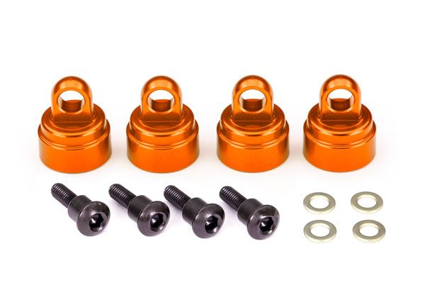 Traxxas Aluminum Ultra Shock Cap (4)