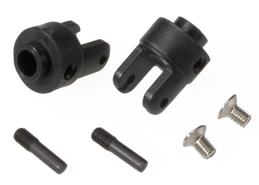 Traxxas Differential Output Yokes (Black) (VXL) (2)