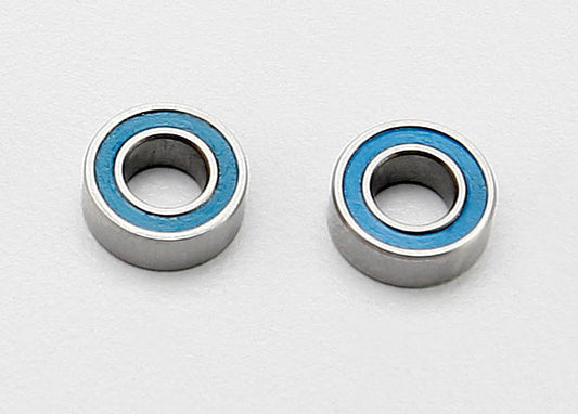 Traxxas 4x8x3mm Blue Rubber Sealed Ball Bearings (2)