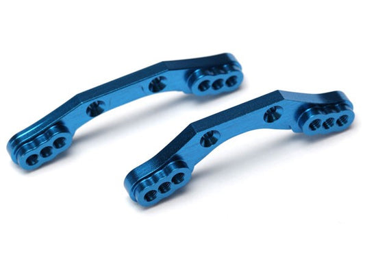 Traxxas LaTrax Shock towers, front & rear, aluminum (blue-anodized) - PN# 7537X