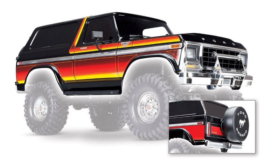 Traxxas Ford Bronco Painted Body