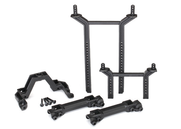 Traxxas Body mounts & posts, front & rear (complete set)