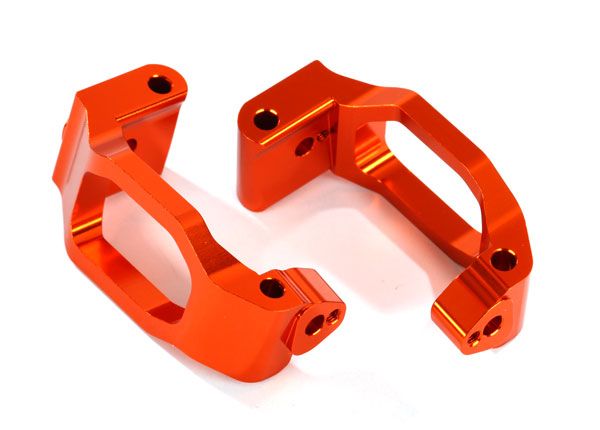 Traxxas Caster blocks (c-hubs), 6061-T6 aluminum (anodized), left & right