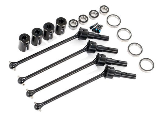 Traxxas Driveshafts, steel constant-velocity (assembled), F/R