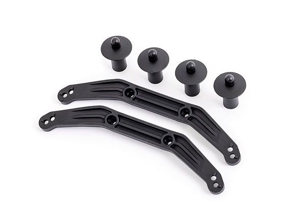 Traxxas Body mounts, front & rear, extreme heavy duty